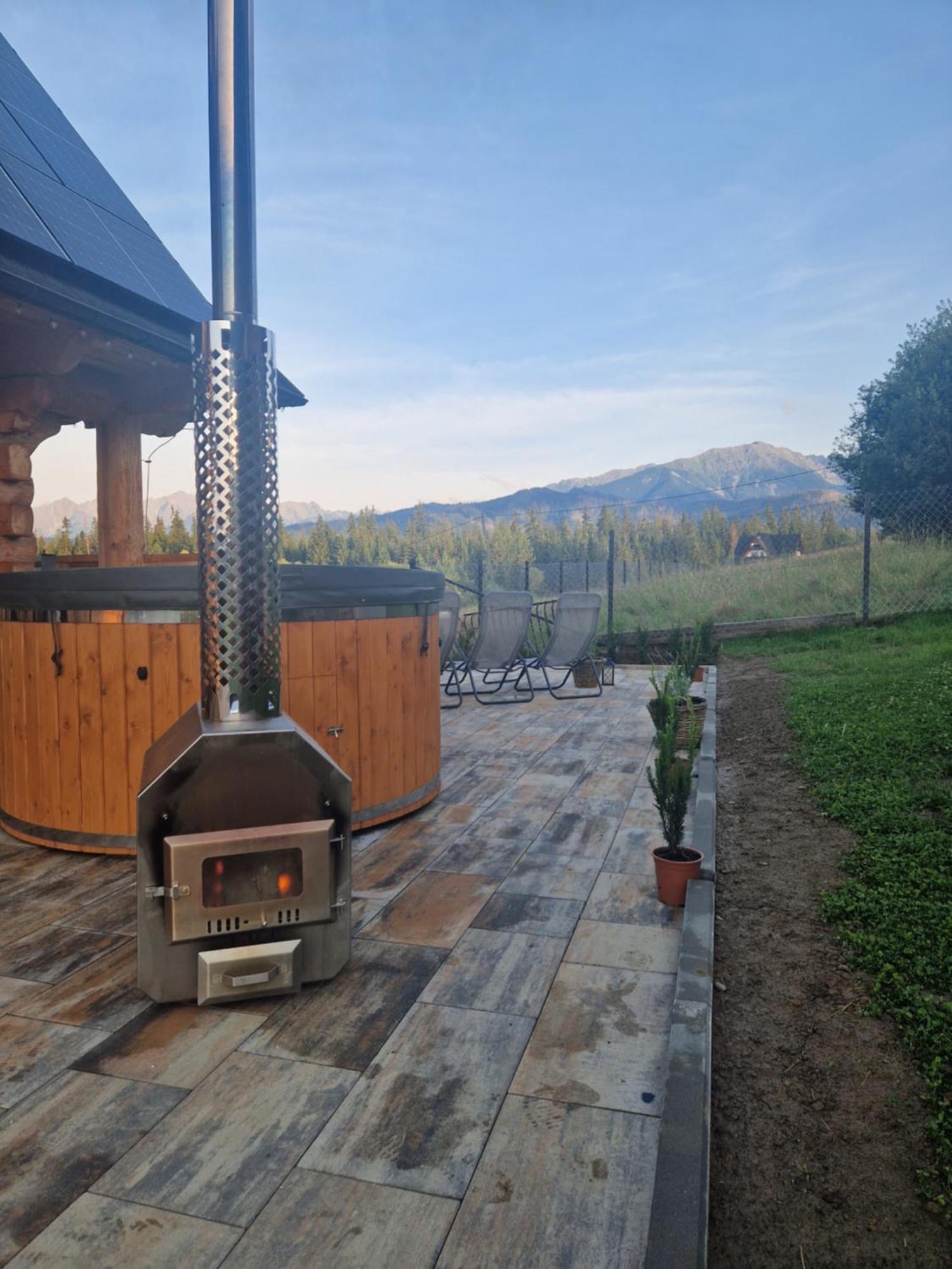 Goralski Domek Lopatowka Z Kominkiem I Bania - Jacuzzi! Murzasichle Exterior foto