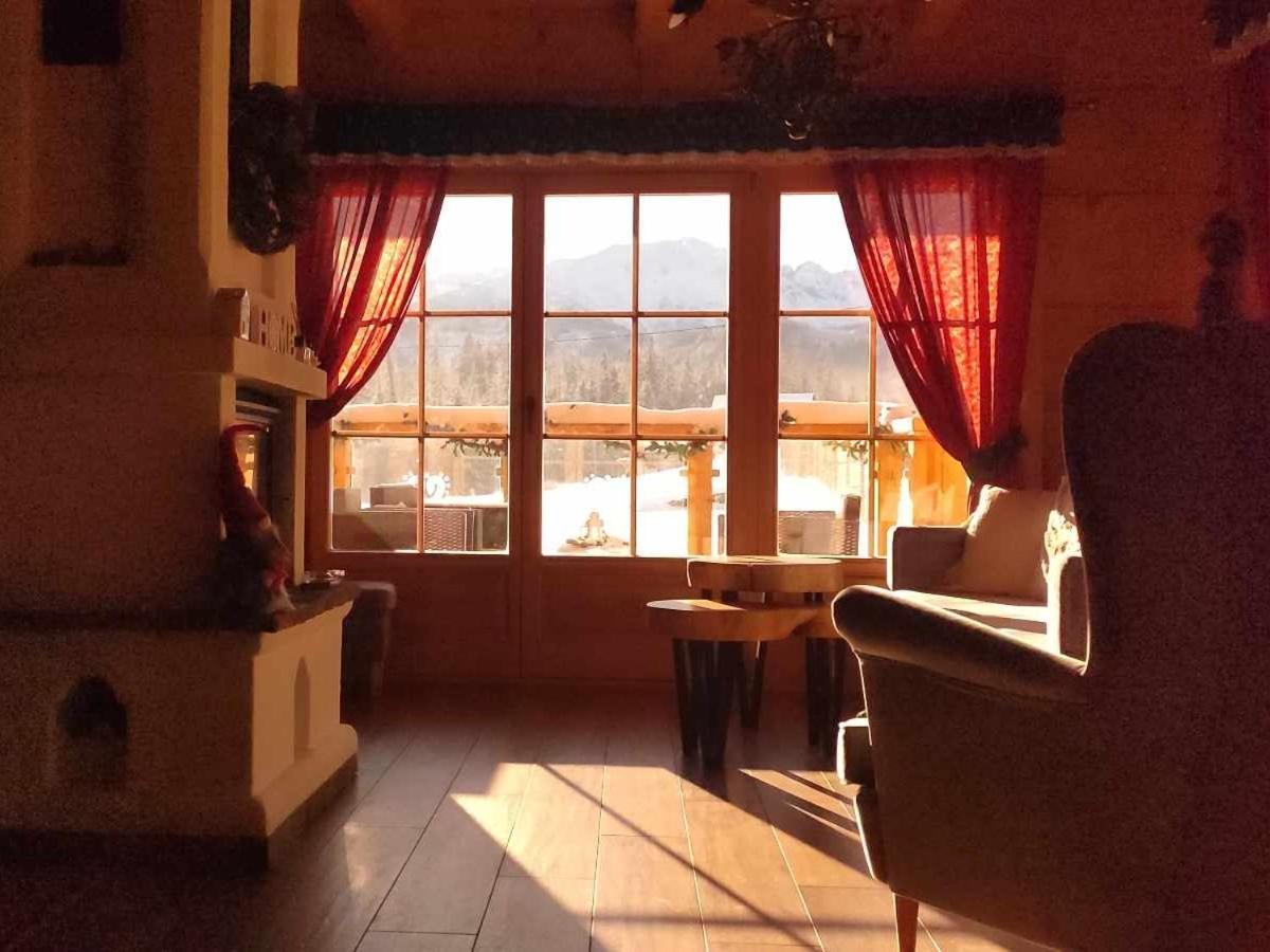 Goralski Domek Lopatowka Z Kominkiem I Bania - Jacuzzi! Murzasichle Exterior foto